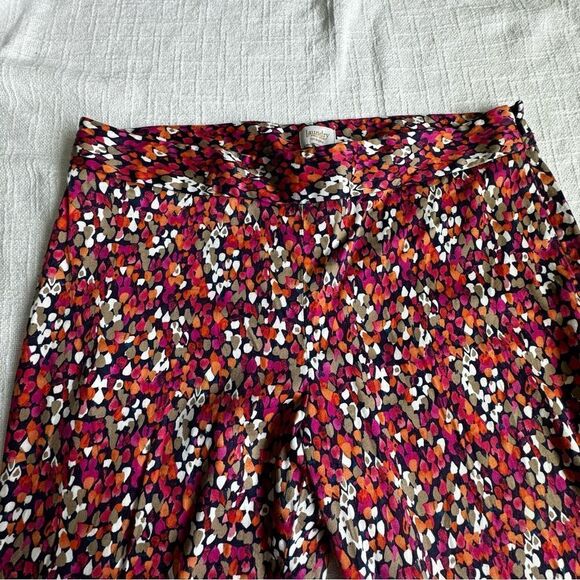Laundry by Shelli Segal Colorful Cropped Pants SZ 10 - Picture 3 of 15